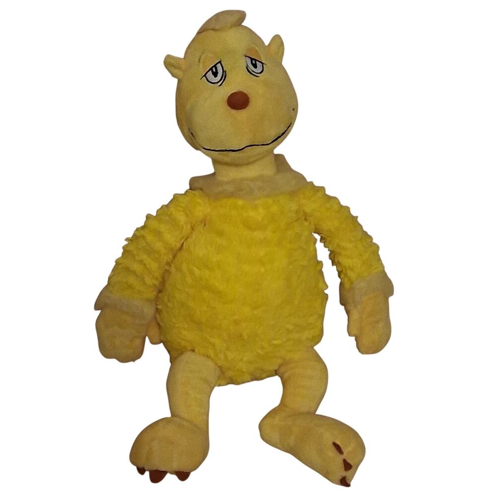 Dr Suess Kohls Cares Sleep Book Yellow Plush Stuffed Animal Snoozapalooza 17 in